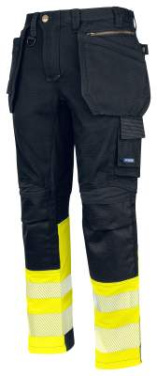 6525 – Hose, EN ISO 20471 CLASS 1, Gelb/Schwarz - ProJob (3)