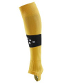 Pro Control Stripe W-O Foot Senior – Socken, Schweden Gelb/Schwarz