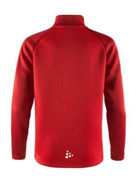 Squad 2.0 – Jacke mit durchgehendem Reißverschluss (Kinder), Bright Red-Express - Craft (2)