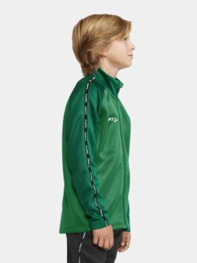 Squad 2.0 – Jacke mit durchgehendem Reißverschluss (Kinder), Team Green-Ivy - Craft (4)