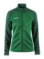 Squad 2.0 – Jacke mit durchgehendem Reißverschluss (Damen), Team Green-Ivy