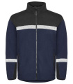 7300 9910-VIZ – Fleecejacke, Marineblau/Schwarz