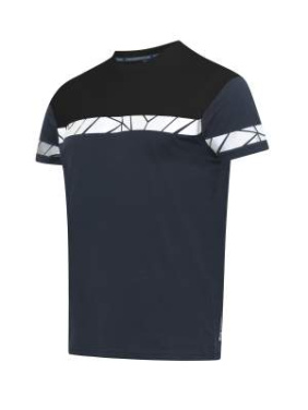 7001 9910-VIZ – T-Shirt, Marineblau/Schwarz - ProJob (4)