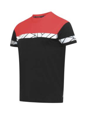 7001 9910-VIZ – T-Shirt, Schwarz/Rot - ProJob (4)