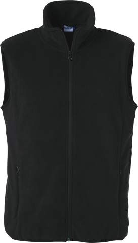 Basic Polar Vest – Fleece, Schwarz - Clique (1)