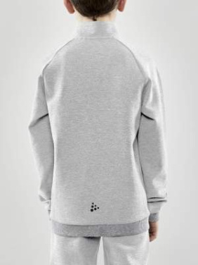 CORE Soul – Jacke mit durchgehendem Reißverschluss (Kinder), Graumeliert - Craft (4)