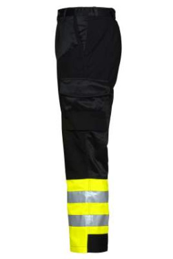 6507 DRIVER EN ISO 20471 CLASS 1 – Hose, Gelb/Schwarz – ProJob (3)