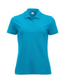 Manhattan – Poloshirt (Damen), Türkis