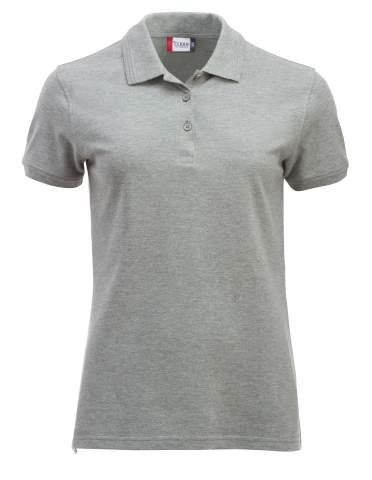 Manhattan – Poloshirt (Damen), graue Melange - Clique (1)