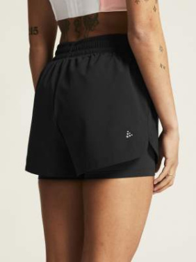 Unify 2-in-1 – Shorts (Damen), Schwarz - Craft (3)