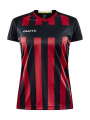 Progress 2.0 Stripe – Trikot (Damen), Schwarz/Hellrot