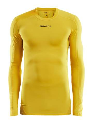 Kompressions-Langarmshirt, Schweden Gelb – Craft (1)