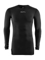 Kompressions-Langarmshirt, Schwarz