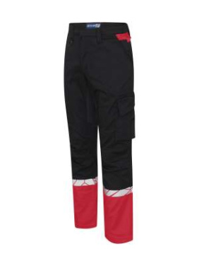 7507 – Hose, Schwarz/Rot - ProJob (2)