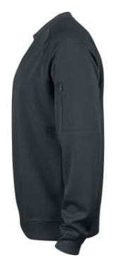 Basic Active – Sweatshirt mit Rundhalsausschnitt, Schwarz - Clique (3)