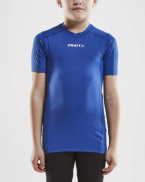 Pro Control Compression – T-Shirt (Kinder), Club Cobolt - Craft (2)