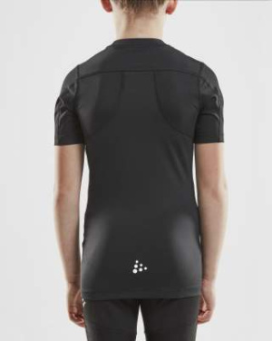 Pro Control Compression – T-Shirt (Kinder), Schwarz - Craft (3)