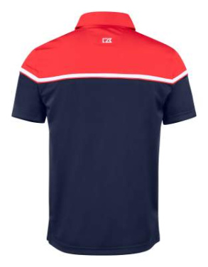 Seabeck – Poloshirt (Herren), Dunkelblau/Rot - Cutter & Buck (2)