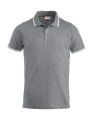 Amarillo – Poloshirt, graue Melange