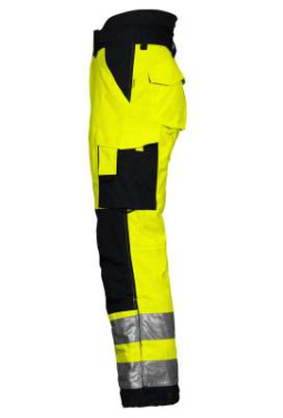 6514 – Hose, EN ISO 20471 CLASS 2, Gelb/Schwarz - ProJob (4)
