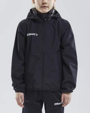 Rain – Jacke (Kinder), Schwarz - Craft (2)