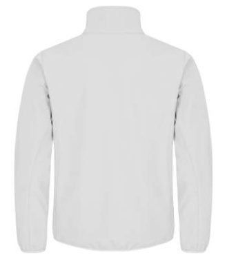 Classic – Softshelljacke, Weiß – Clique (2)
