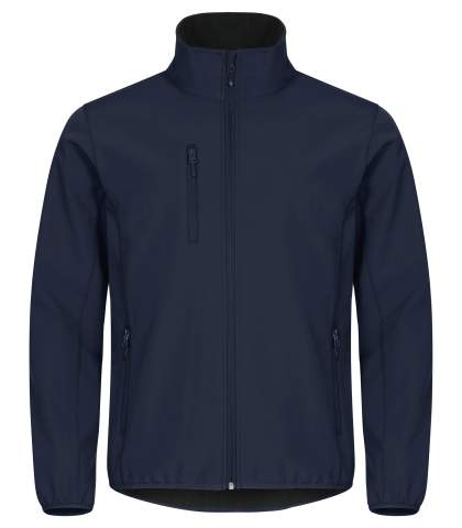 Classic – Softshelljacke, Dunkelblau – Clique (1)