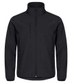 Classic – Softshelljacke, Schwarz