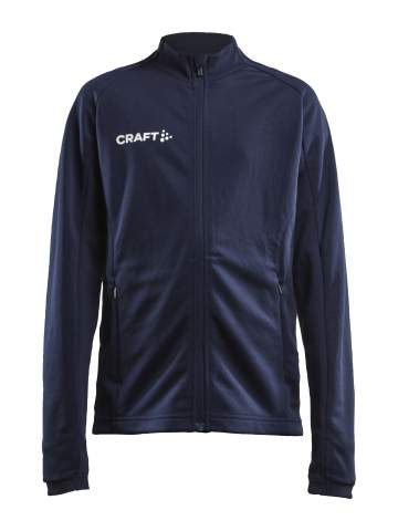 Evolve – Jacke mit durchgehendem Reißverschluss (Kinder), Marine - Craft (1)