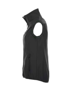 Basic Softshell Ladies – Weste, Schwarz – Clique (3)