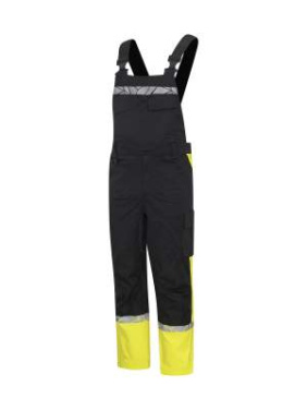 7600 9910-VIZ – Trägerhose, Schwarz/Gelb - ProJob (4)