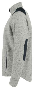 3318 – Fleecejacke, Graumeliert – ProJob (4)