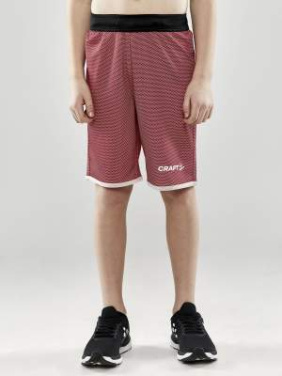 Progress Reversible Basket – Shorts (Kinder), Hellrot/Weiß - Craft (3)