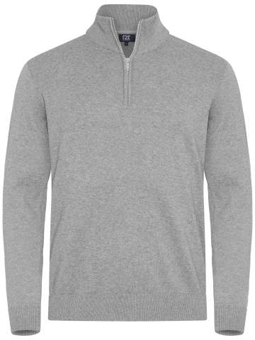 Oakville Half Zip – Pullover (Herren), Graumeliert - Cutter & Buck (1)