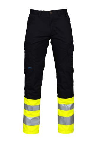 6523 – Hose, EN ISO 20471 CLASS 1, Gelb/Schwarz - ProJob (1)