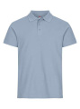 Basic – Poloshirt, Zartes Blau