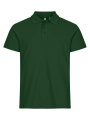 Basic – Poloshirt, flaschengrün