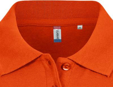 Basic – Poloshirt (Damen), Blutorange - Clique (4)