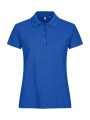 Basic – Poloshirt (Damen), Königsblau