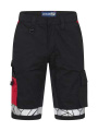 7510 WORK – Shorts, Schwarz/Rot