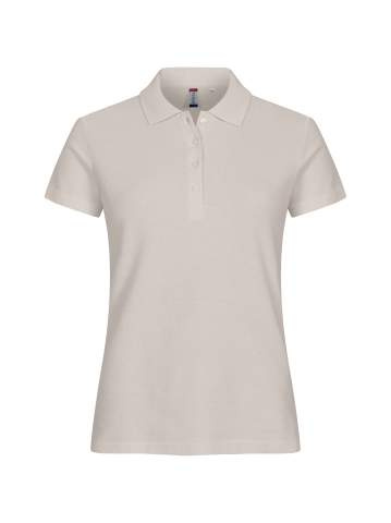 Basic – Poloshirt (Damen), Stein - Clique (1)