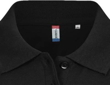Basic – Poloshirt (Damen), Schwarz - Clique (3)