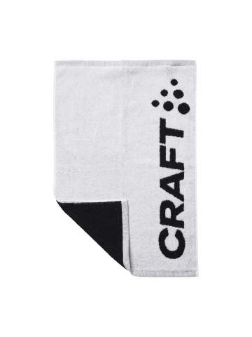 Ability Court – Handtuch, Weiß/Schwarz - Craft