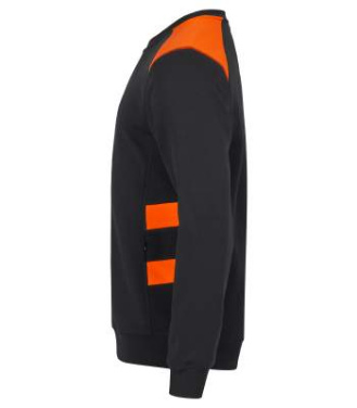 Ambition – Sweatshirt mit Rundhalsausschnitt, Visib Orange - Clique (3)