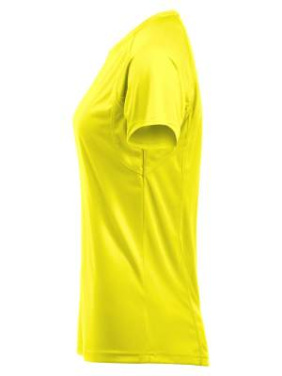Premium Active-T – T-Shirt (Damen), Sichtbarkeitsgelb - Clique (3)