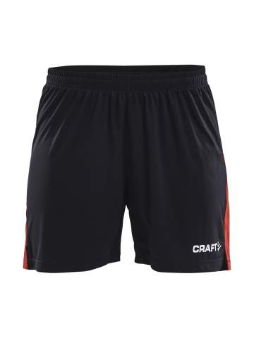 Progress Contrast – Shorts (Damen), Schwarz/Hellrot - Craft (1)