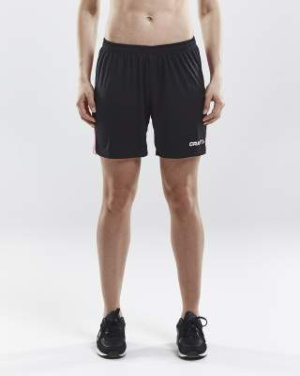 Progress Contrast – Shorts (Damen), Schwarz/Pop - Craft (2)