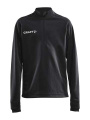 Evolve Halfzip – Pullover (Kinder), Schwarz