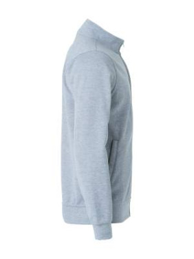 Basic – Strickjacke (Kinder), graue Melange - Clique (4)