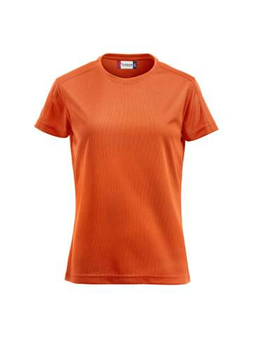Ice-T – T-Shirt (Damen), Blutorange - Clique (1)